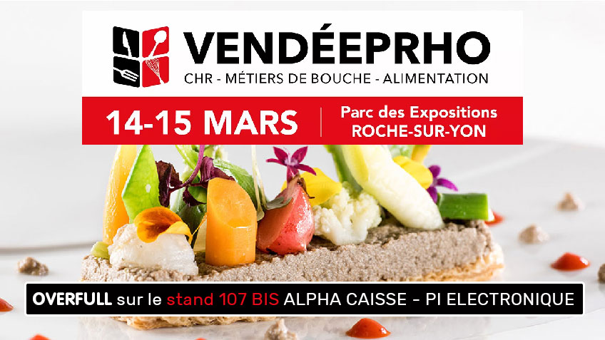 Overfull au salon VendéePrho du 14 au 15 mars 2022 à La Roche-Sur-Yon