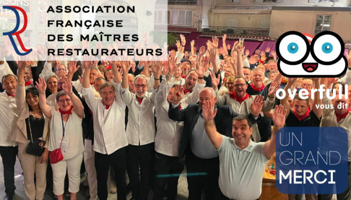 L’AFMR Association Française Des Maîtres Restaurateur Nous élit « logiciel De Référence »